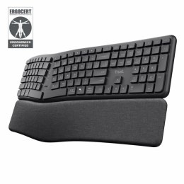 Klawiatura ergonomiczna TRUST Keyra multidevice wireless Trust