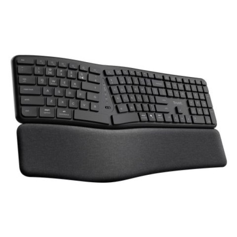 Klawiatura ergonomiczna TRUST Keyra multidevice wireless Trust