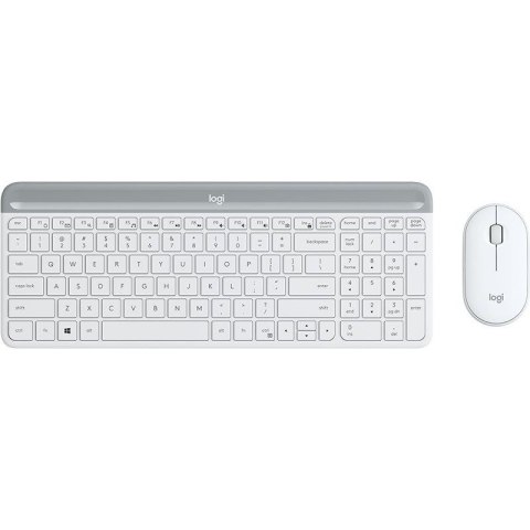 Klawiatura + mysz Logitech MK470 Biały Logitech