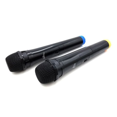 MEDIA-TECH ZESTAW BEZPRZEWODOWYCH MIKROFONÓW KARAOKE ACCENT PRO MT395 Media tech