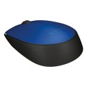 Mysz Logitech 910-004640 (optyczna; 1000 DPI; kolor niebieski Logitech