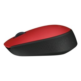 Mysz Logitech M171 910-004641 (optyczna; 1000 DPI; kolor czerwony) Logitech
