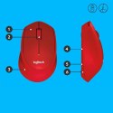 Mysz Logitech M330 910-004911 (optyczna; 1000 DPI; kolor czerwony) Logitech