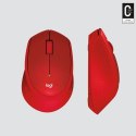 Mysz Logitech M330 910-004911 (optyczna; 1000 DPI; kolor czerwony) Logitech