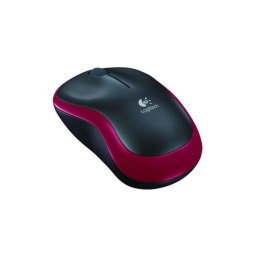 Mysz bezprzewodowa Logitech M185 910-002237 (optyczna; 1000 DPI; kolor czerwony) Logitech