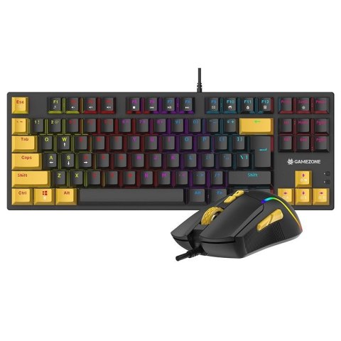 TRACER GAMEZONE ZESTAW KLAWIATURA+MYSZ HORNET87 USB Tracer