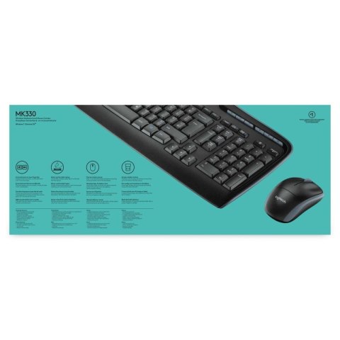 ZESTAW LOGITECH WIRELESS COMBO MK330 BEZPRZEWODOWY Logitech