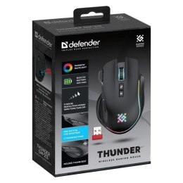 DEFENDER MYSZ GM-213 THUNDER RF 1600dpi 8P CZARNA DEFENDER