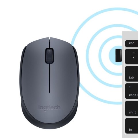 Mysz Logitech M170 910-004642 (optyczna; 1000 DPI; kolor szary; ) Logitech