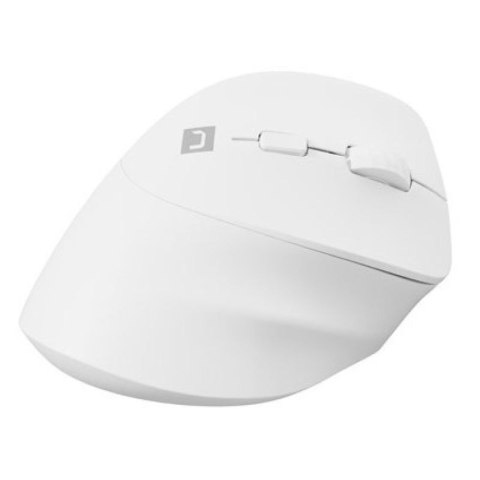 NATEC MYSZ WERTYKALNA CRAKE 2 BEZPRZEWODOWA 2400DPI BT 5.2 +2.4GHZ BIAŁA NATEC
