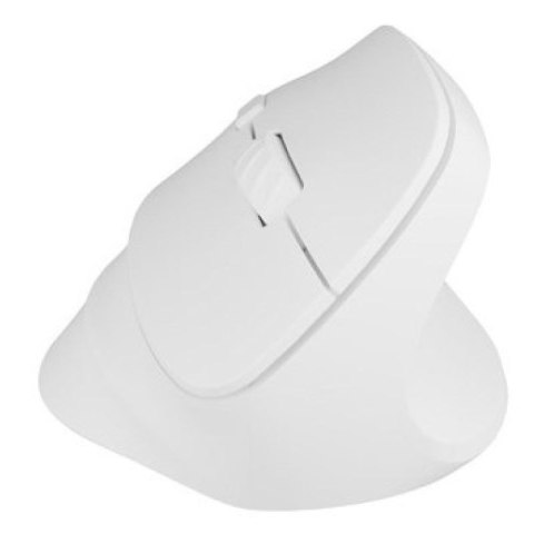 NATEC MYSZ WERTYKALNA CRAKE 2 BEZPRZEWODOWA 2400DPI BT 5.2 +2.4GHZ BIAŁA NATEC