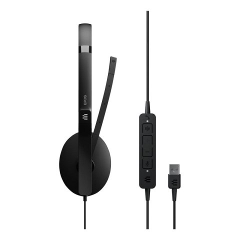 Słuchawki nauszne przewodowe Epos Adapt 160T USB-A EPOS
