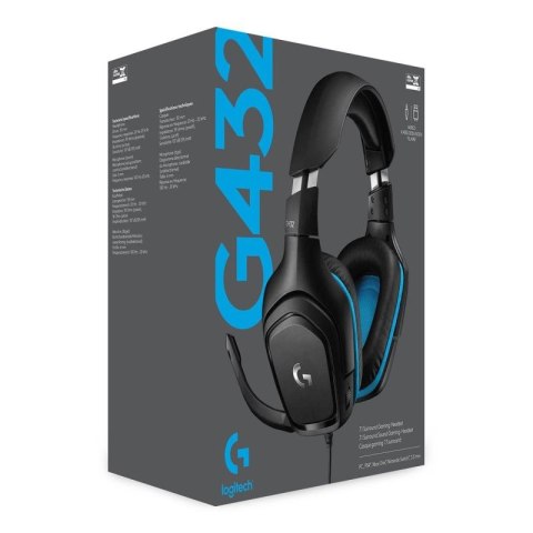 Słuchawki z mikrofonem Logitech 981-000770 (kolor czarny) Logitech
