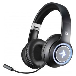 DEFENDER SŁUCHAWKI BLUETOOTH FREEMOTION B571 CZARNE LED DEFENDER