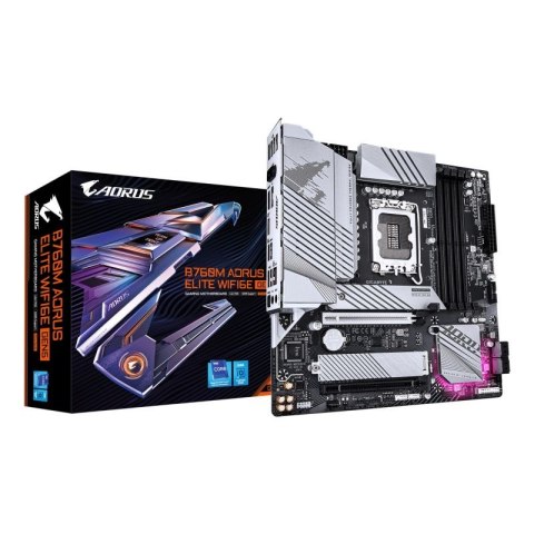 GIGABYTE B760M AORUS ELITE WIFI6E GEN5 Intel B760 LGA 1700 micro ATX Gigabyte