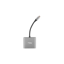 NATEC MULTI PORT FOWLER MINI (USB-C PD, USB 3.0, HDMI 4K) NMP-1607 NATEC