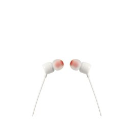 Słuchawki JBL T110 (biały, z mikrofonem) JBL