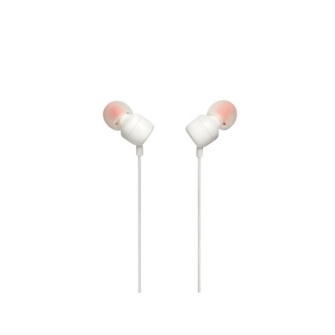 Słuchawki JBL T110 (biały, z mikrofonem) JBL