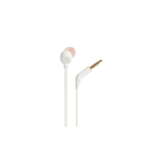Słuchawki JBL T110 (biały, z mikrofonem) JBL