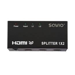 Splitter SAVIO cl-42 (HDMI; 2x HDMI) Savio