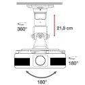 TECHLY UCHWYT DO PROJEKTORA SUFITOWY 22CM 10KG BIA TECHly