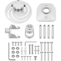 TECHLY UCHWYT DO PROJEKTORA SUFITOWY 22CM 10KG BIA TECHly