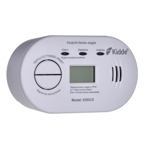 Czujnik tlenku węgla (czadu) LCD K5DCO Kidde Kidde