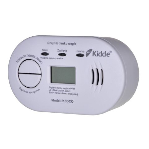 Czujnik tlenku węgla (czadu) LCD K5DCO Kidde Kidde