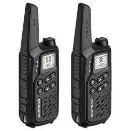 Krótkofalówka Baofeng BF-T25E czarna, 2 sztuki BAOFENG