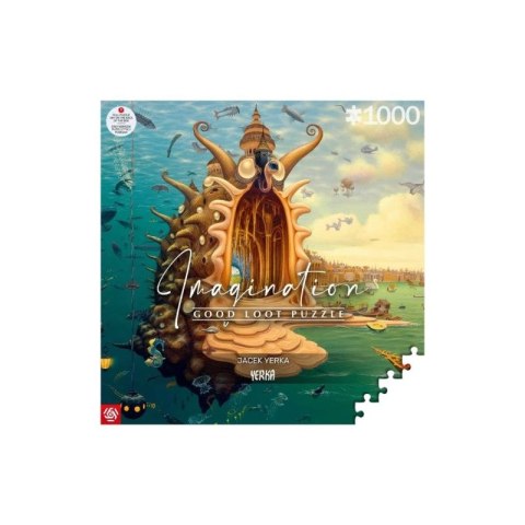 Puzzle Good Loot: Jacek Yerka - Port, 1000 elementów Cenega Publishing