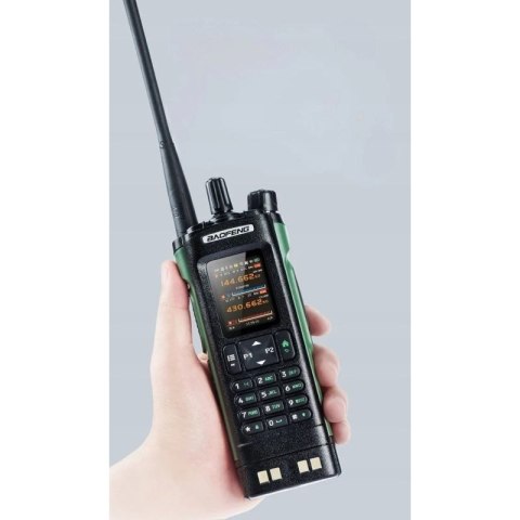 Radiotelefon Baofeng DM-32E HTQ DMR FM GPS+ APRS USB-C + Pasmo Lotnicze BAOFENG