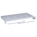 LANBERG PÓŁKA DO SZAF 19" 600MM (1U, 483X330MM) SZARA AK-1004-S Lanberg