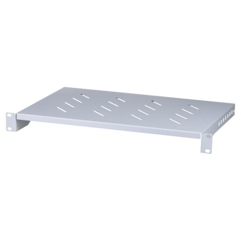LANBERG PÓŁKA DO SZAF 19" 600MM (1U, 483X330MM) SZARA AK-1004-S Lanberg