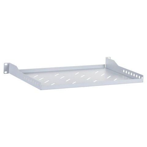 LANBERG PÓŁKA DO SZAF 19" 600MM (1U, 483X330MM) SZARA AK-1004-S Lanberg