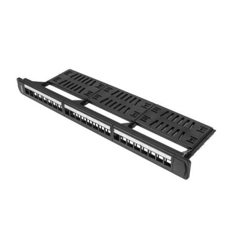 Patch panel Lanberg PPKS-1124-B (1U; 19") Lanberg