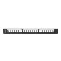 Patch panel Lanberg PPKS-1124-B (1U; 19") Lanberg