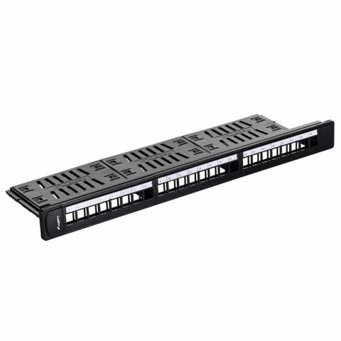 Patch panel Lanberg PPKS-1124-B (1U; 19") Lanberg