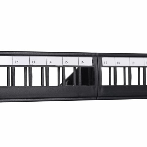 Patch panel Lanberg PPKS-1124-B (1U; 19") Lanberg