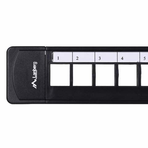Patch panel Lanberg PPKS-1124-B (1U; 19") Lanberg