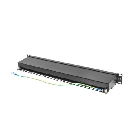 Patch panel Lanberg PPS5-1024-B (1U; kat. 5e; 24xRJ-45) Lanberg