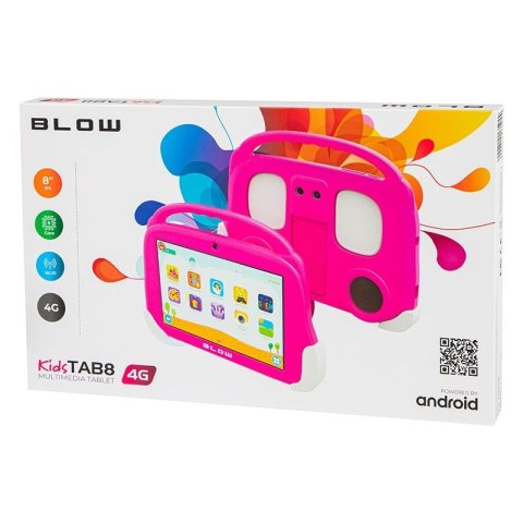 BLOW TABLET KIDSTAB8 4G 4/64GB RÓŻOWE ETUI BLOW