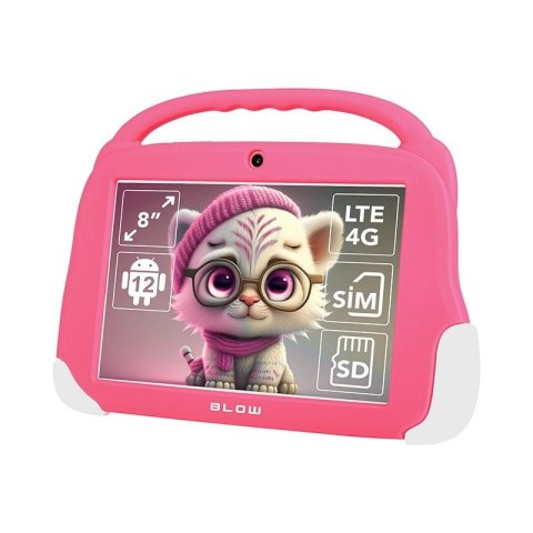 BLOW TABLET KIDSTAB8 4G 4/64GB RÓŻOWE ETUI BLOW
