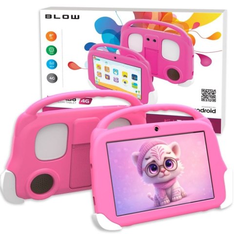 BLOW TABLET KIDSTAB8 4G 4/64GB RÓŻOWE ETUI BLOW