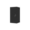 LANBERG SZAFA WISZĄCA RACK 10" 12U 280X310 CZARNA, DRZWI METALOWE (FLAT PACK) WF10-2312-00B Lanberg