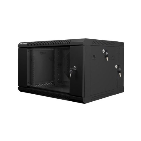 Szafa Rack Lanberg WF02-6606-10B (368mm / 600mm / 600 mm; wisząca; czarny) Lanberg