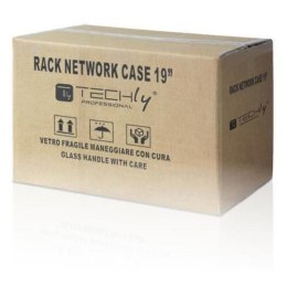 TECHLY SZAFKA WISZĄCA ECO 19 6U/450MM ZMONTOWANA SZARA 022229 TECHly