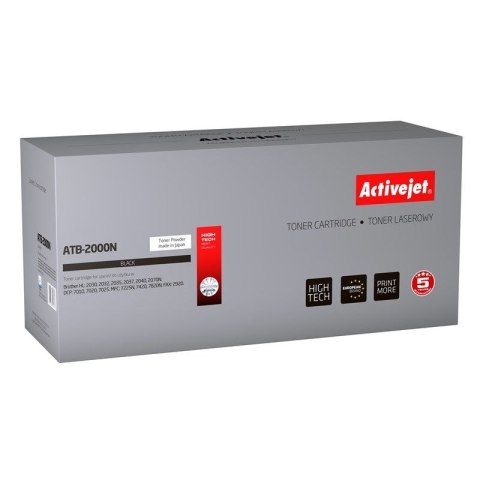 Activejet ATB-2000N Toner (zamiennik Brother TN-2000/TN-2005; Supreme; 2500 stron; czarny) Activejet