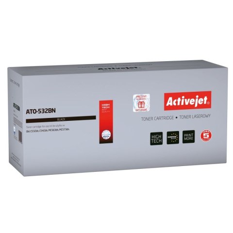 Activejet ATO-532BN Toner (zamiennik OKI 46490404; Supreme; 1500 stron; czarny) Activejet