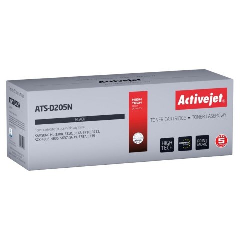 Activejet ATS-D205N Toner (zamiennik Samsung MLT-D205S; Supreme; 2000 stron; czarny) Activejet