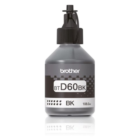 Tusz Brother czarny BTD60BK=BTD-60BK, 6500 str.,108 ml Brother